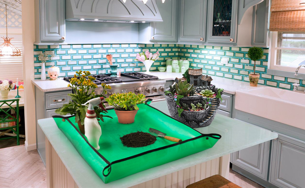 plant tarp plant potting mat soil changing mat plant repotting mat waterproof transplanting mat