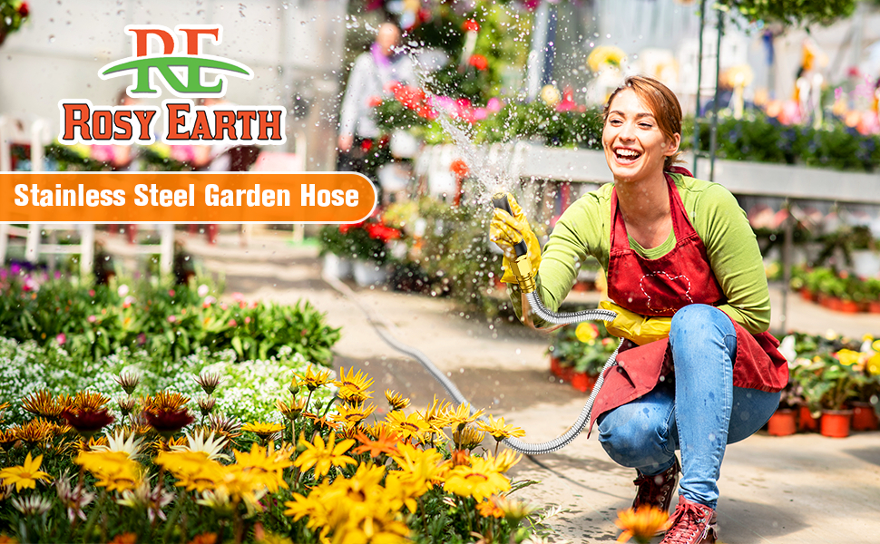 rosy earth garden hose