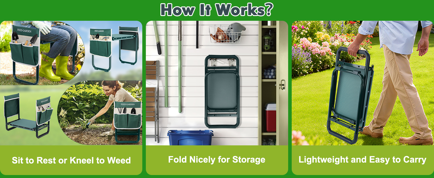 Foldable Design & Easy to Carry