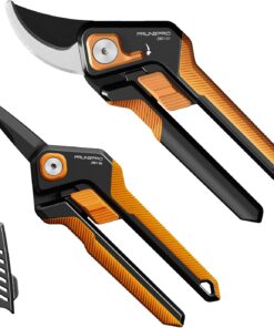 PrunePro Pruning Shears Gardening Scissors Set Professional Hand Pruner Sharp Stainless Steel Blade Garden Scissors Plant Flower Garden Clipper