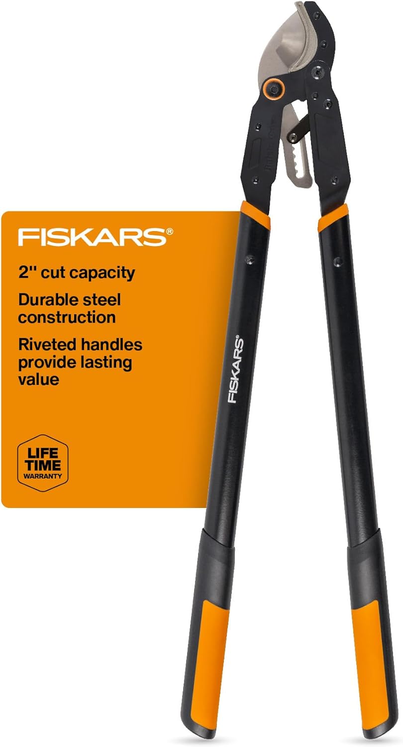 Fiskars House Essentials for New Home Tool Set, 6 Piece Kit w/Loppers, Garden Scissors, Pruners, Folding Saw, IsoCore Hammer, & Utility Knife, Indoor DIY & Outdoor Gardening, Great Housewarming Gifts - Image 7