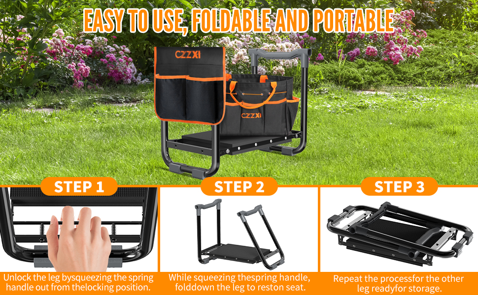 Garden Kneeler and Seat