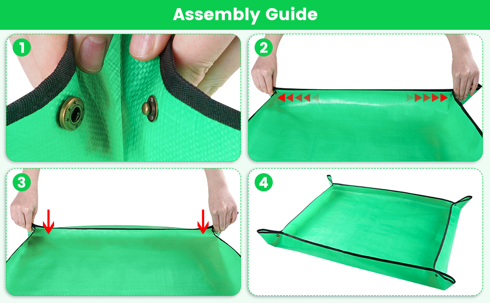 repotting mat waterproof transplanting mat watering mats for plants gardening soil changing mat